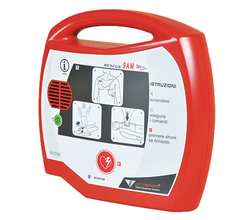 Progetti Rescue Sam Defibrilatör